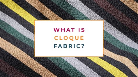 what is cloque fabric